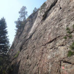 Photo Gallery: View from the Bottom of the Mountain During Rock Climbing