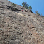 Photo Gallery: View from the Bottom of the Mountain During Rock Climbing Activity