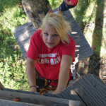 Photo Gallery: Young Teen Climbing at Part of Team Day