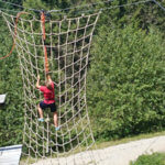 Photo Gallery: Teen Climbing Net During Team Day