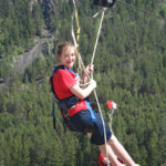 Photo Gallery: Teen Zip Lining During Team Day