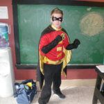 Photo Gallery: Teen Dressed as Robin for Halloween