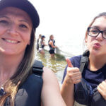 Photo Gallery: Counselor Posing with Teen by the Lake