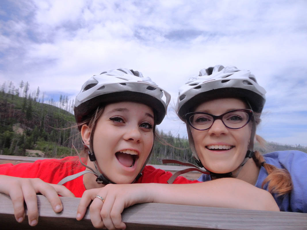 Photo Gallery: Teens Taking a Break from Biking