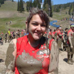 Photo Gallery: Female Teen Covered in Mud after Finishing Mudd, Sweat, and Tears Event