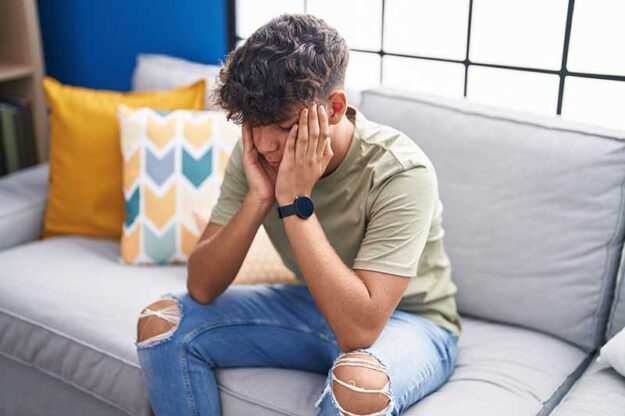 a teen comes out of an adhd meltdown wishing he had help managing his symptoms