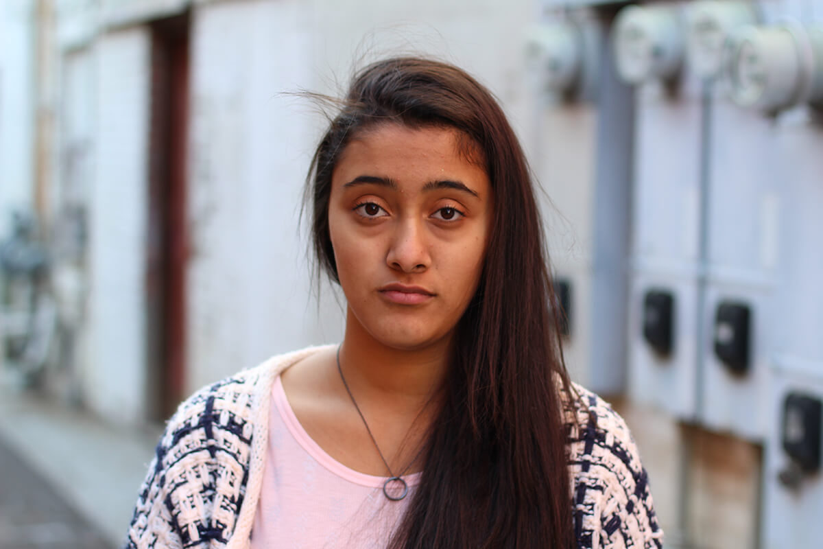 young teen wonders how to deal with anxiety that is taking over her life