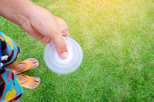 teen plays with fidget spinner which is thought to help with adhd symptoms 