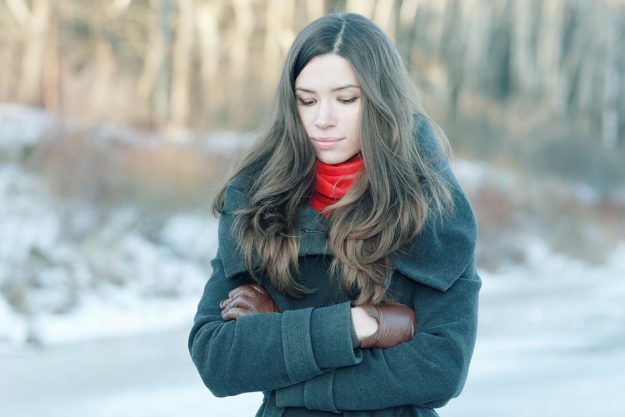 girl dealing with seasonal depression