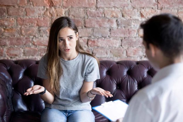 Teen Girl Attending Aftercare Counseling