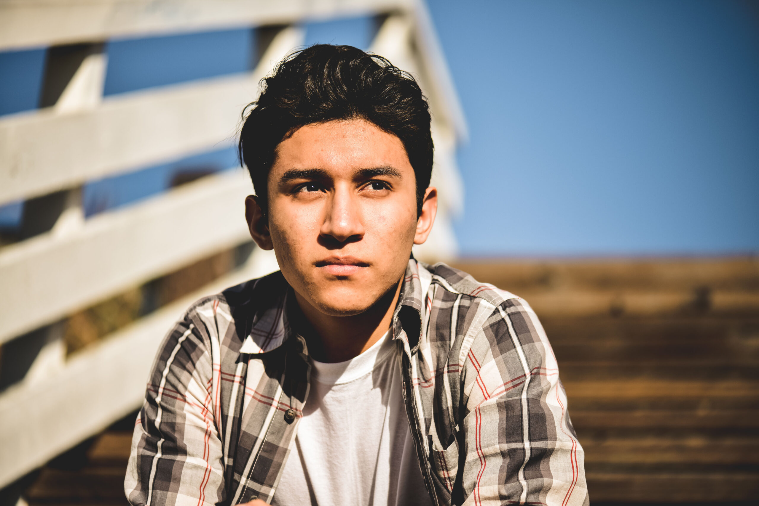 a teen struggles to cope with the effects of childhood trauma