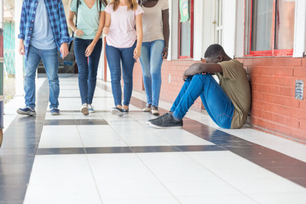 a teen struggles with depression in school